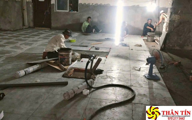 Sửa đường nước bị tắc nghẽn giá rê