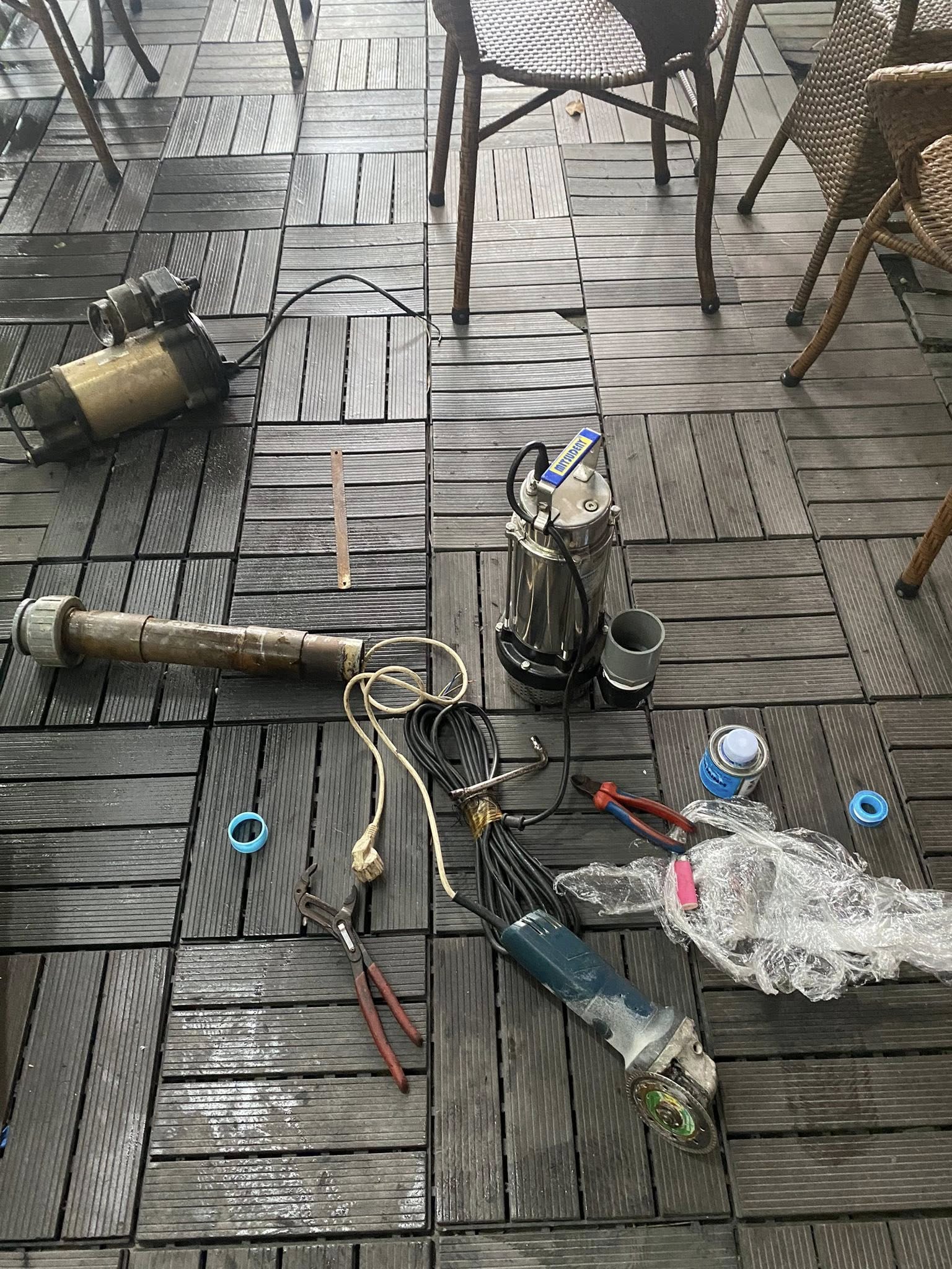 Dịch vụ sửa máy bơm chất thải hư van một chiều,